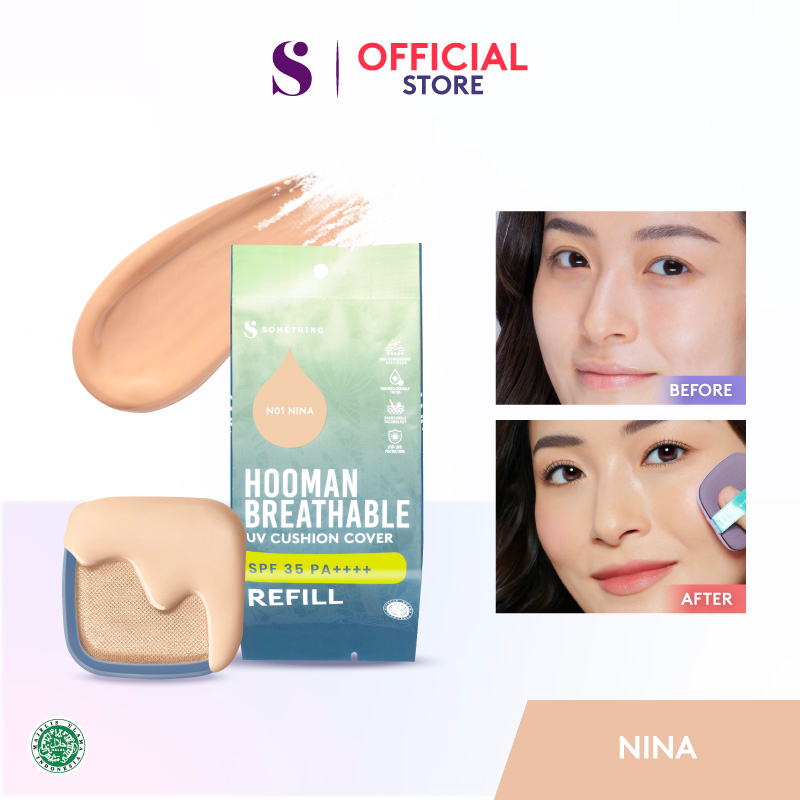 Somethinc Hooman Breathable UV Cushion SPF35 PA++++ REFILL - Nina (Cushion Matte) Somethinc Hooman Breathable UV Cushion SPF35 PA++++ REFILL - Nina (Cushion Matte)