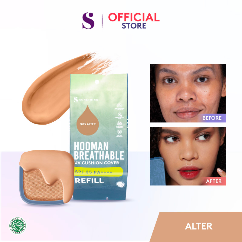 Somethinc Hooman Breathable UV Cushion SPF35 PA++++ REFILL - Alter (Cushion Matte) Somethinc Hooman Breathable UV Cushion SPF35 PA++++ REFILL - Alter (Cushion Matte)