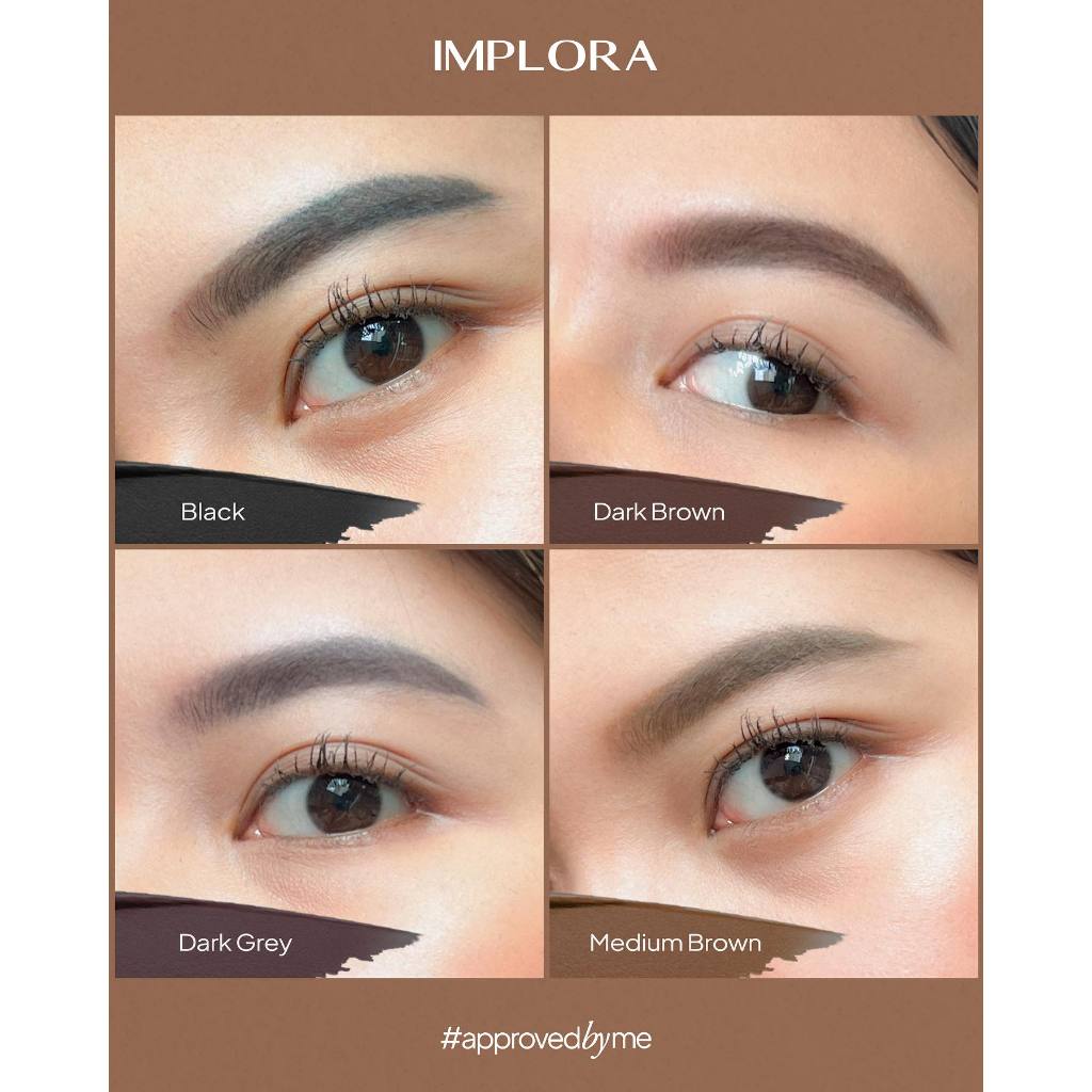 Implora WOW! Brow Pomade 2,5gr - Medium Brown