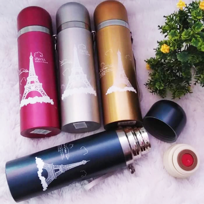 Termos PARIS 500ml - Botol Minum Tahan Panas & DIngin