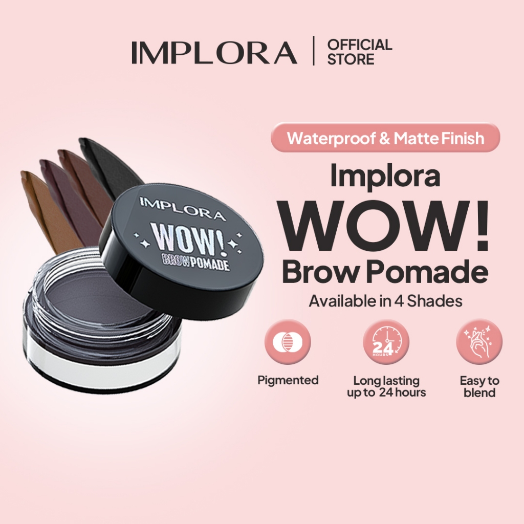 Implora WOW! Brow Pomade 2,5gr - Black