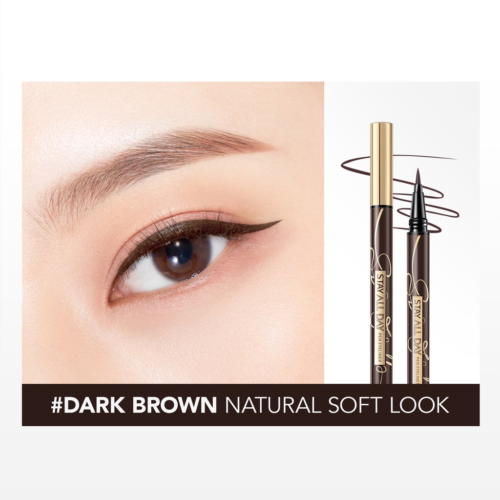 YOU Stay All Day Pen Eyeliner - 02 Dark Brown YOU Stay All Day Pen Eyeliner - 02 Dark Brown