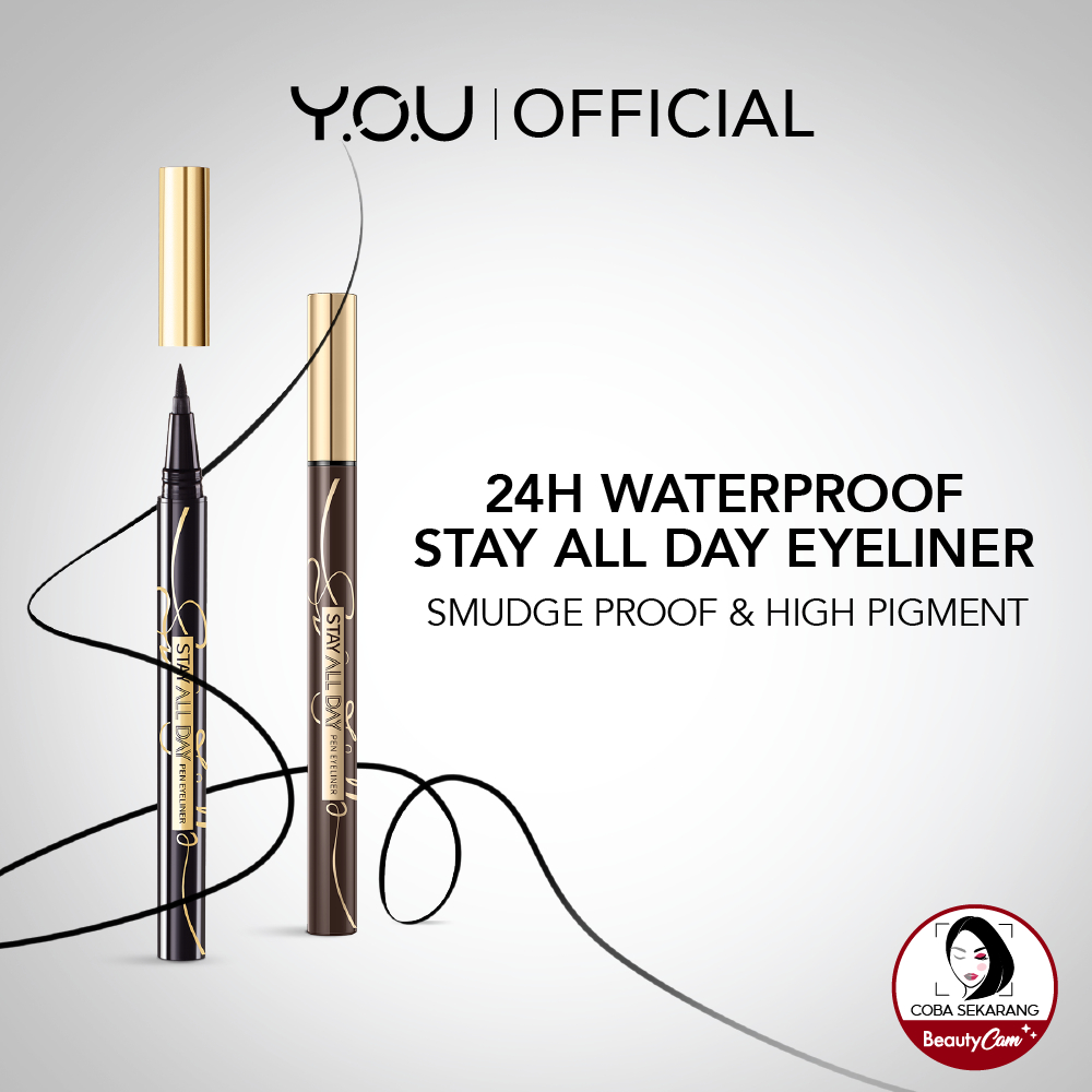 YOU Stay All Day Pen Eyeliner - 02 Dark Brown YOU Stay All Day Pen Eyeliner - 02 Dark Brown