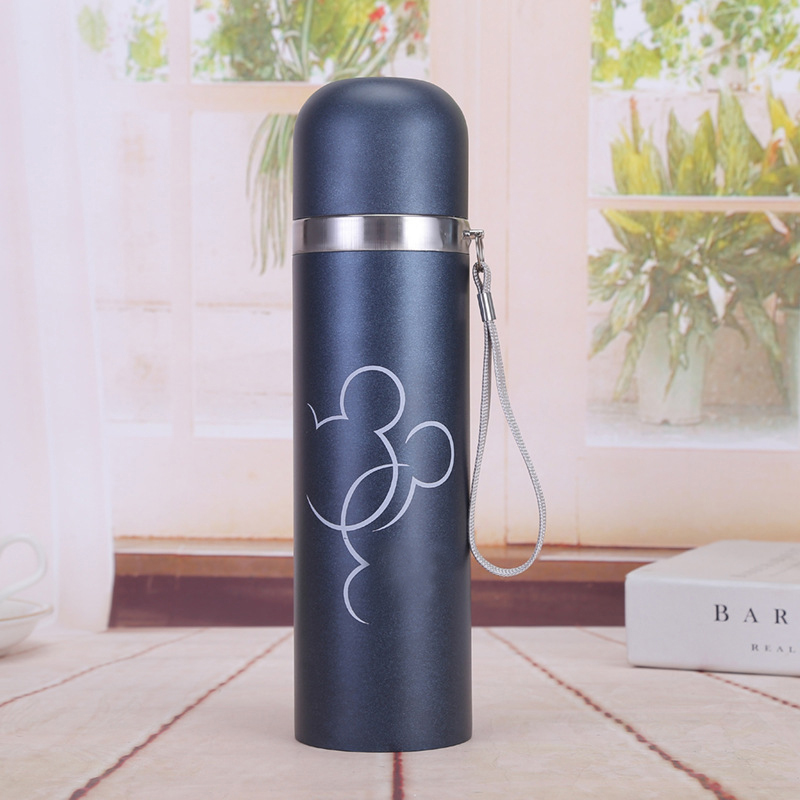 Termos MICKEY 500ml - Botol Minum Tahan Panas & Dingin