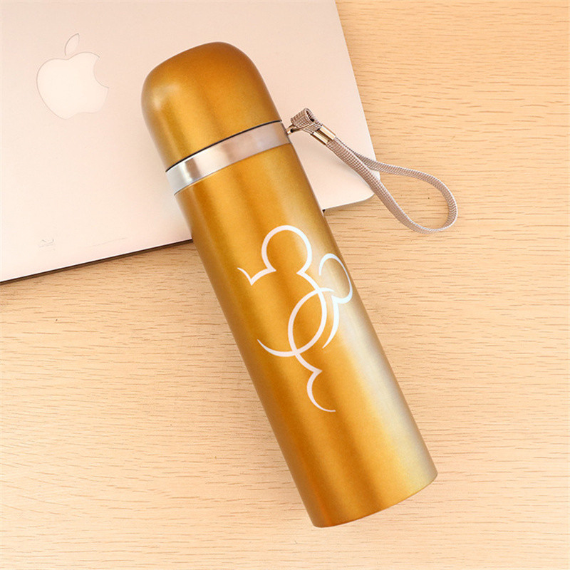 Termos MICKEY 500ml - Botol Minum Tahan Panas & Dingin