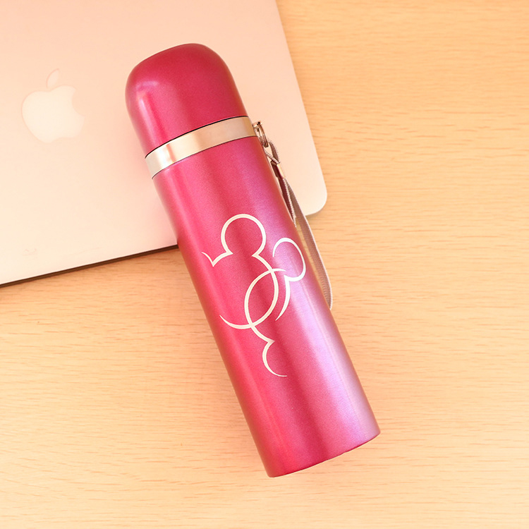 Termos MICKEY 500ml - Botol Minum Tahan Panas & Dingin