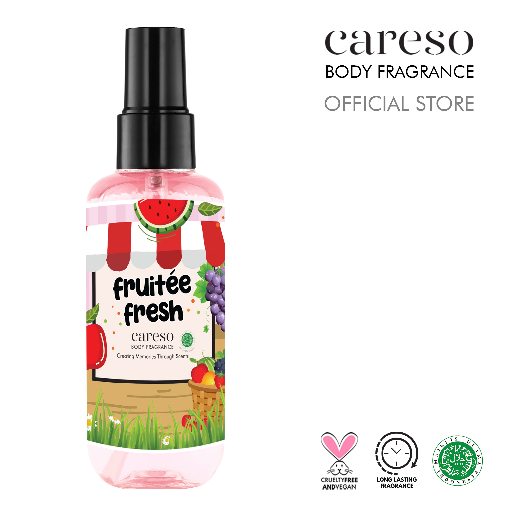 Careso Body Fragrance 100ml - Fruitee Fresh
