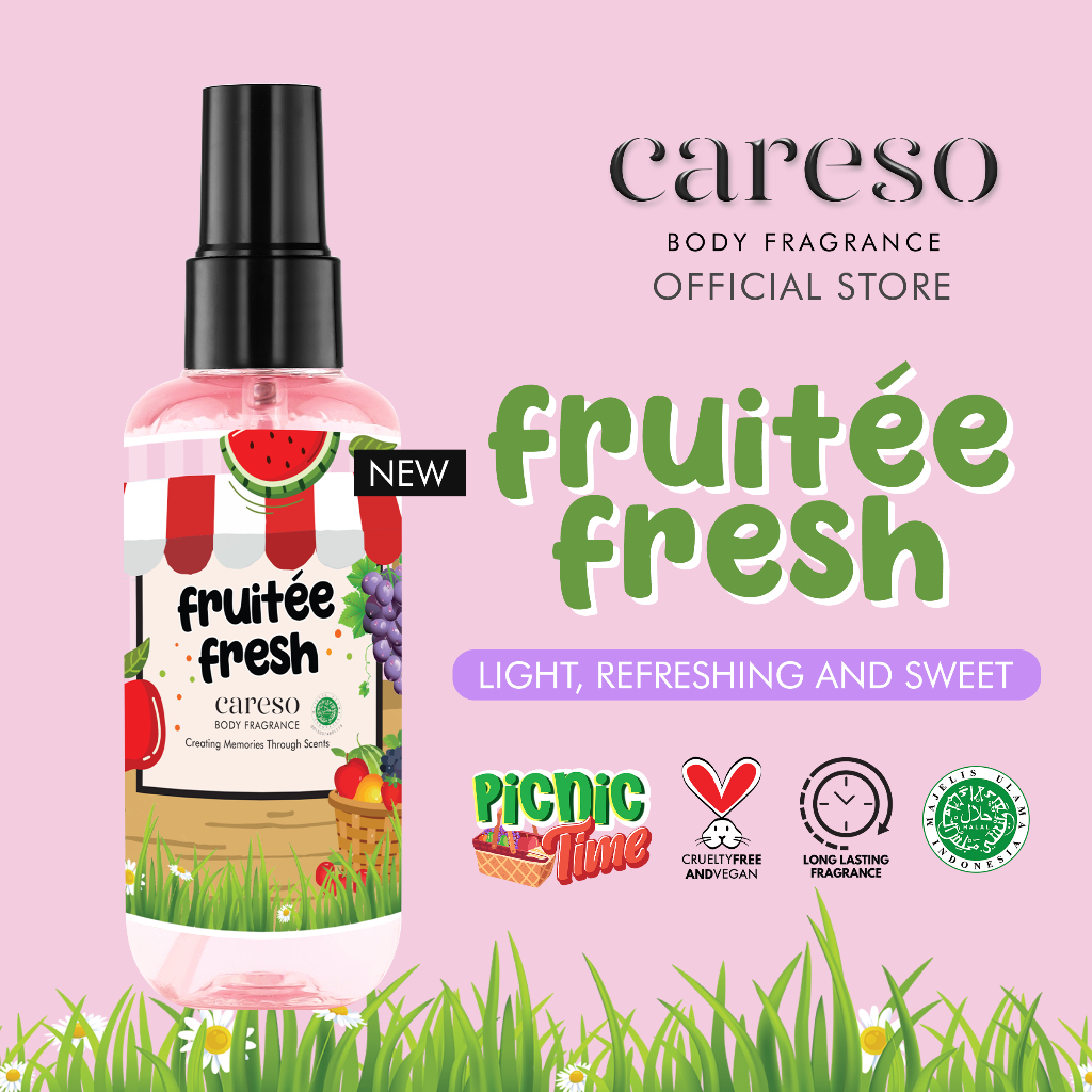 Careso Body Fragrance 100ml - Fruitee Fresh