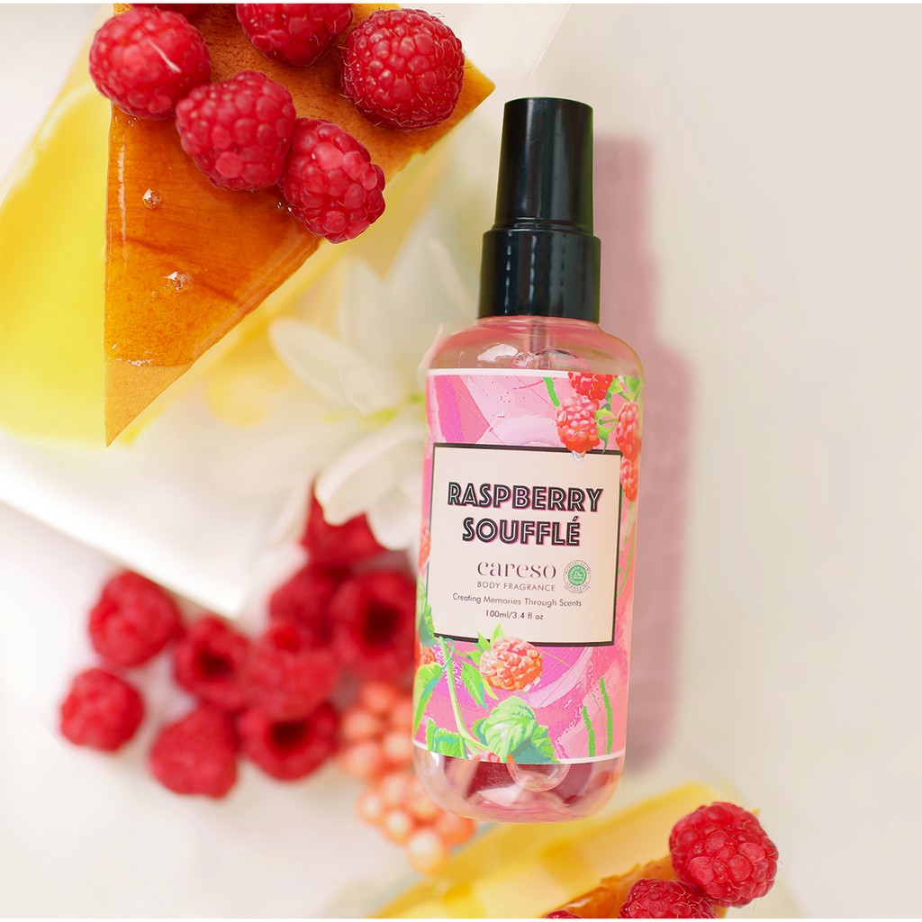 Careso Body Fragrance 100ml - Raspberry Souffle *