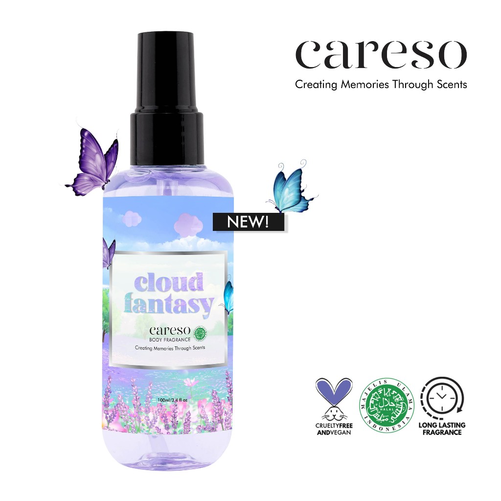 Careso Body Fragrance 100ml - Cloud Fantasy Careso Body Fragrance 100ml - Cloud Fantasy