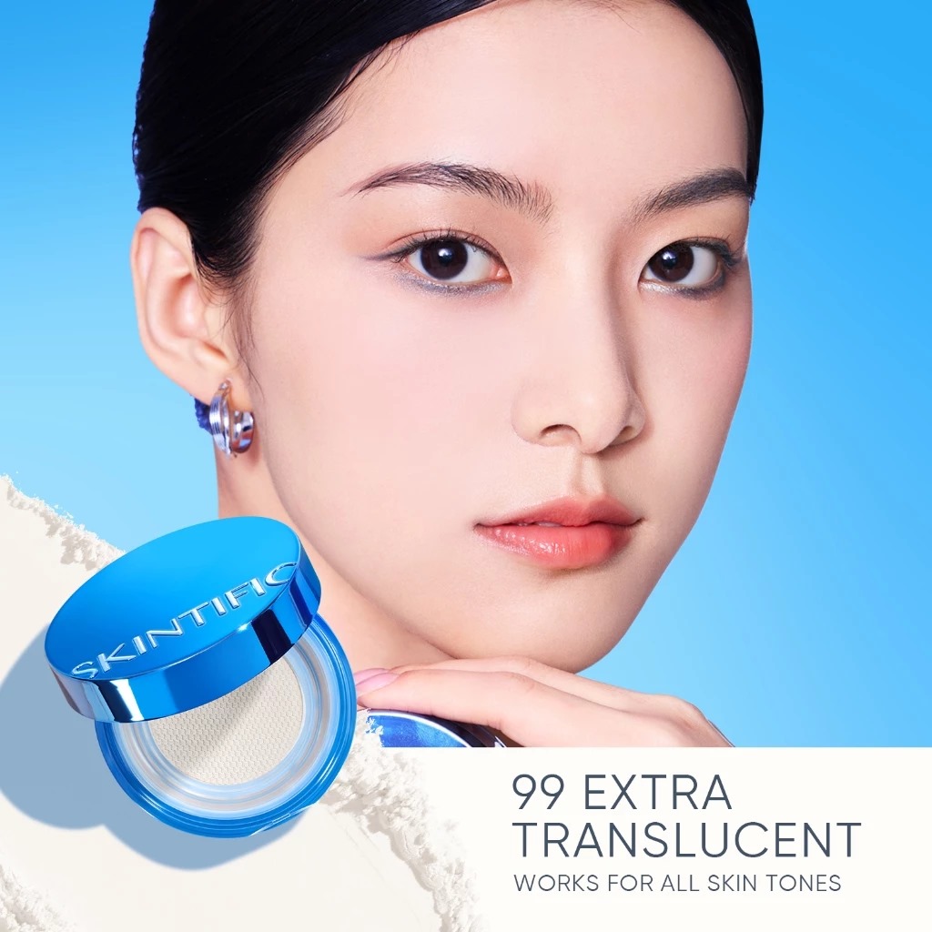 Skintific Invisiblur All Day Loose Powder 10gr - 99 Extra Translucent