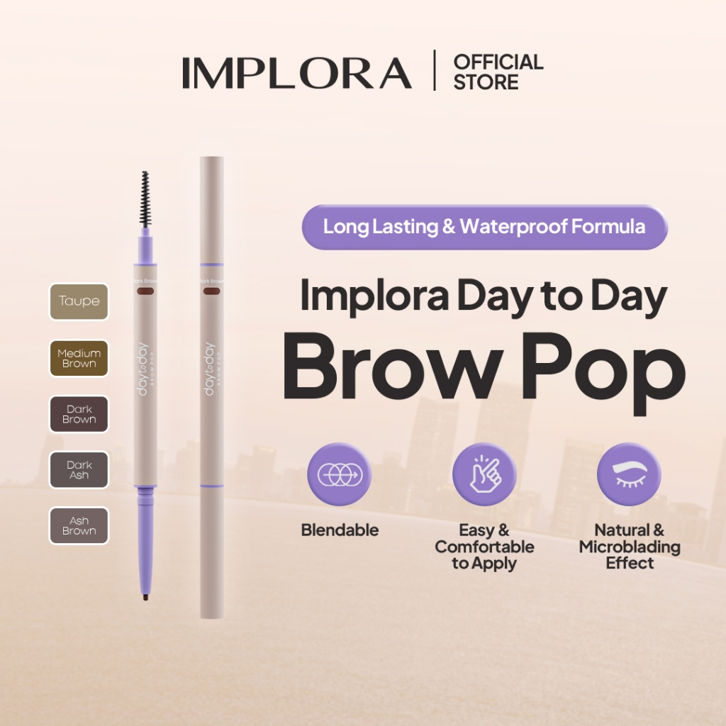 Implora Day to Day Series Brow Pop - Dark Ash Implora Day to Day Series Brow Pop - Dark Ash