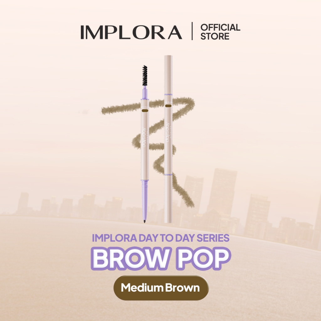 Implora Day to Day Series Brow Pop - Medium Brown Implora Day to Day Series Brow Pop - Medium Brown