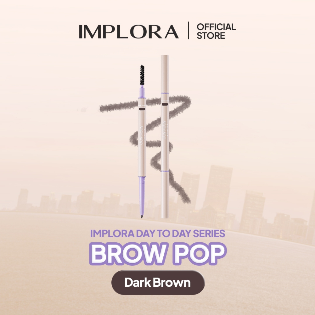 Implora Day to Day Series Brow Pop - Dark Brown Implora Day to Day Series Brow Pop - Dark Brown