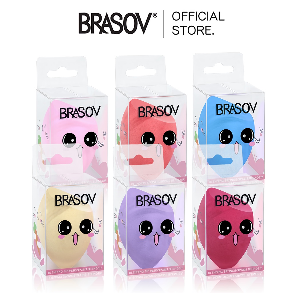 Brasov Spons Beauty Blender (Blending Sponge) - Egg Cut Brasov Spons Beauty Blender (Blending Sponge) - Egg Cut