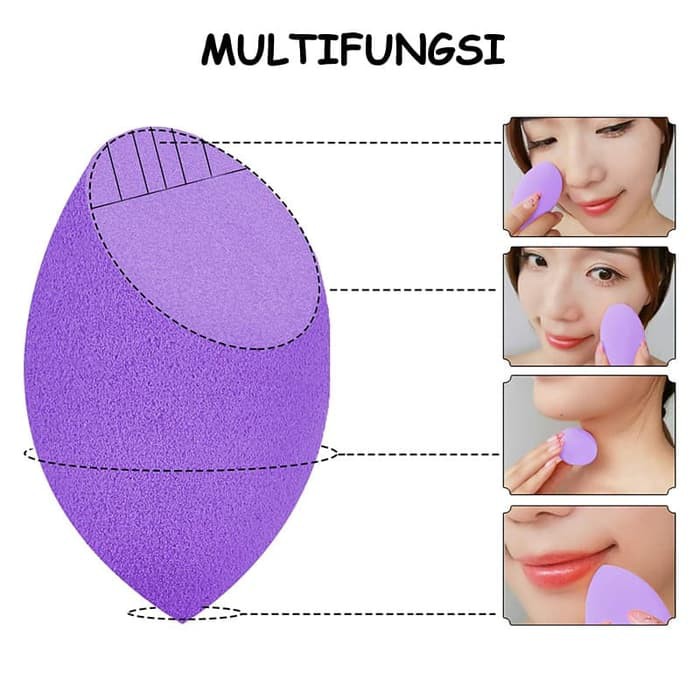 Brasov Spons Beauty Blender (Blending Sponge) - Egg Cut Brasov Spons Beauty Blender (Blending Sponge) - Egg Cut