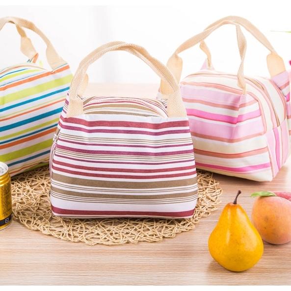 Tas Bekal Salur Garis (Insulated / Cooler Lunch Bag) Tas Bekal Salur Garis (Insulated / Cooler Lunch Bag)