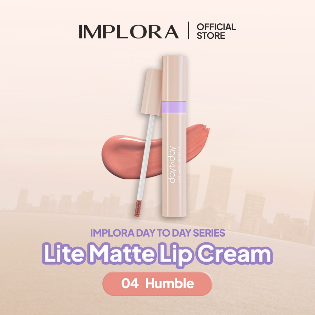 Implora Day to Day Series Lite Matte Lip Cream - 04 Humble Implora Day to Day Series Lite Matte Lip Cream - 04 Humble