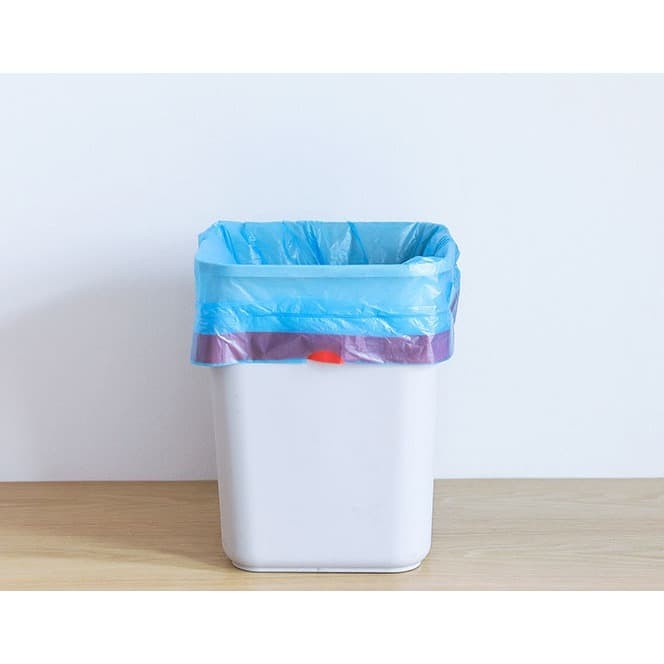 Kantong Plastik Sampah +Tali (1Roll 15plastik)
