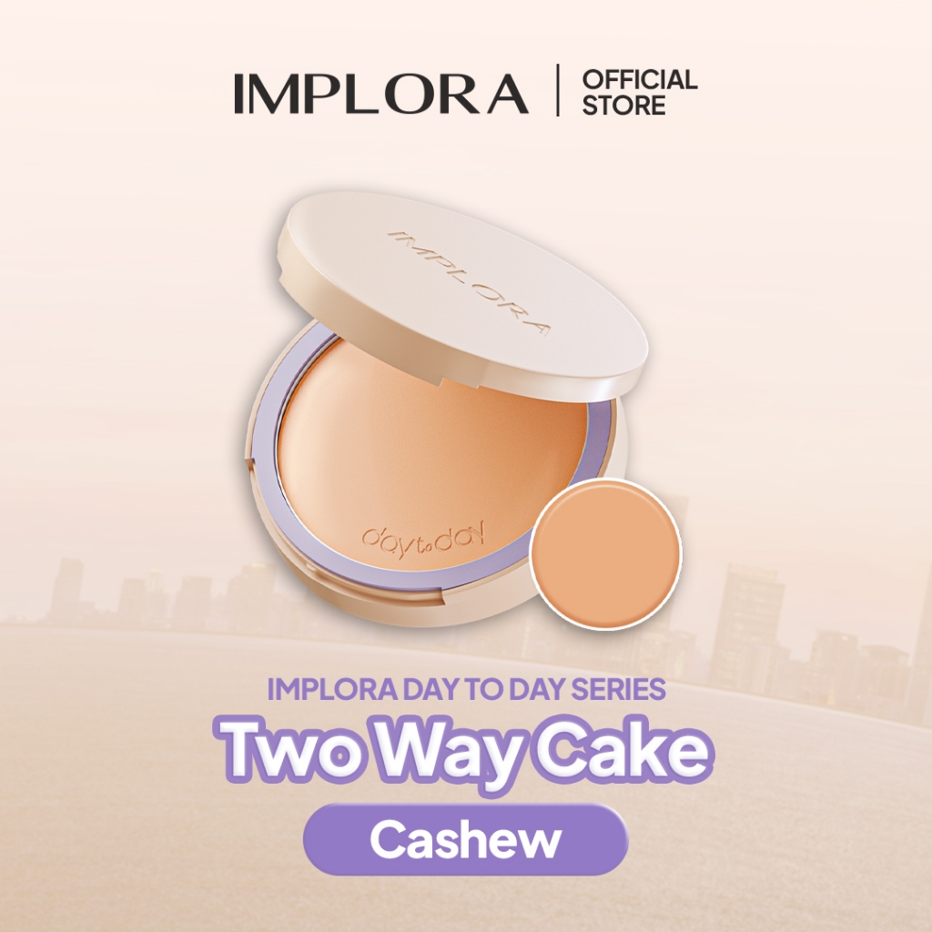 Implora Day to Day Series Two Way Cake FULL SIZE - 03 Cashew Implora Day to Day Series Two Way Cake FULL SIZE - 03 Cashew