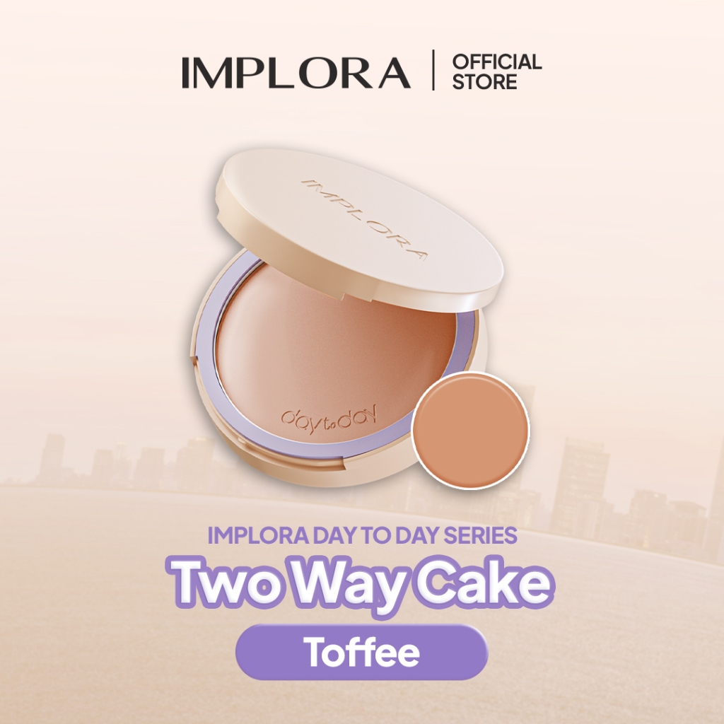 Implora Day to Day Series Two Way Cake FULL SIZE - 05 Toffee Implora Day to Day Series Two Way Cake FULL SIZE - 05 Toffee