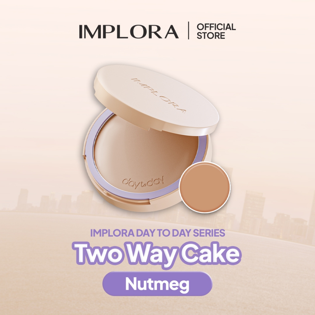 Implora Day to Day Series Two Way Cake FULL SIZE - 06 Nutmeg