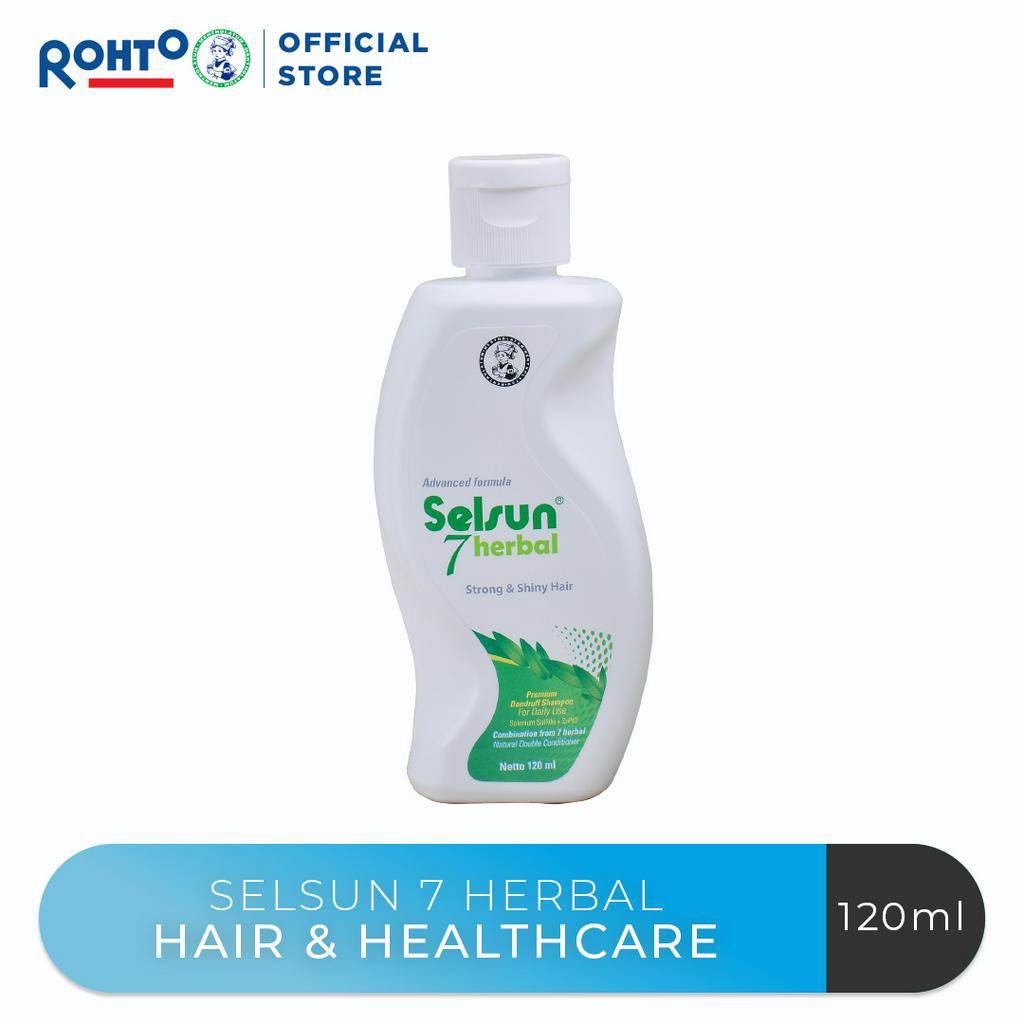 Selsun 7 Herbal Premium Dandruff Shampoo 120ml - Strong & Shiny Hair Selsun 7 Herbal Premium Dandruff Shampoo 120ml - Strong & Shiny Hair