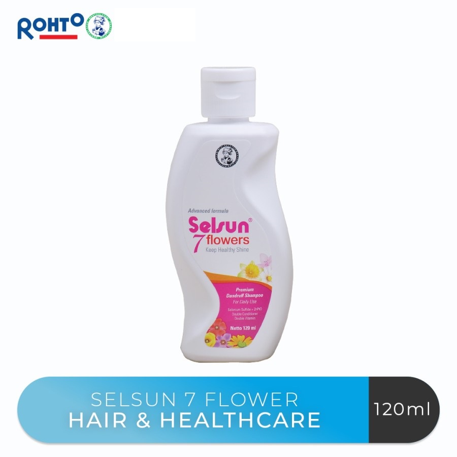 Selsun 7 Flowers Premium Dandruff Shampoo 120ml - Keep Healthy Shine Selsun 7 Flowers Premium Dandruff Shampoo 120ml - Keep Healthy Shine