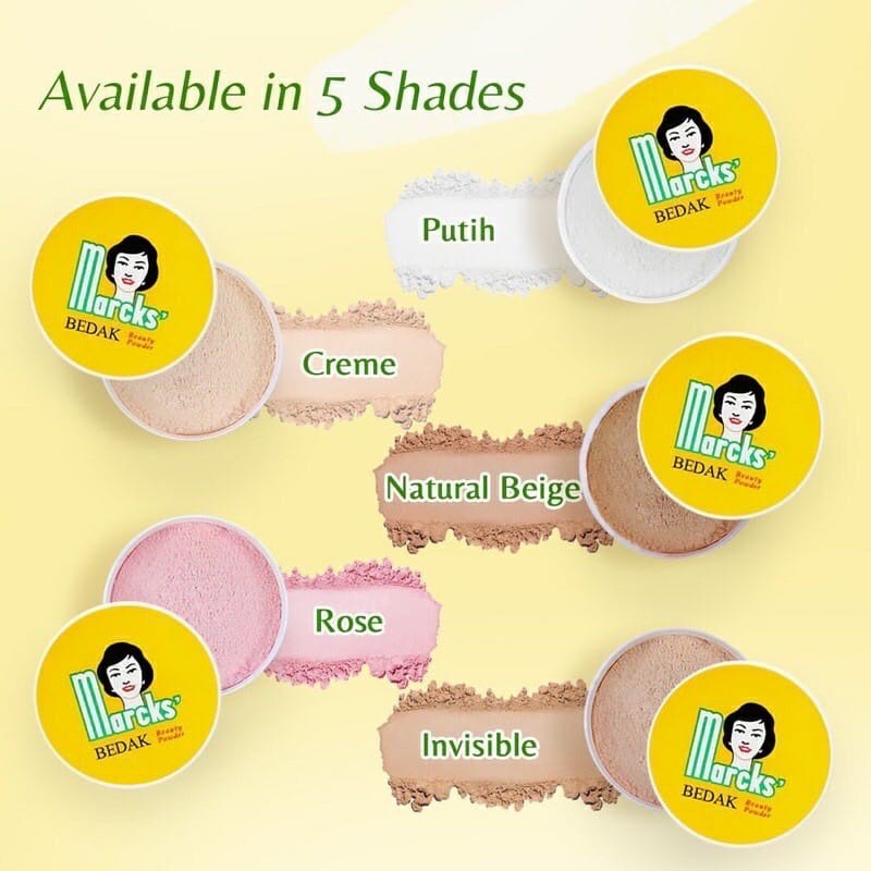 Marcks Beauty Powder 40gr (Bedak Tabur) - Putih Marcks Beauty Powder 40gr (Bedak Tabur) - Putih