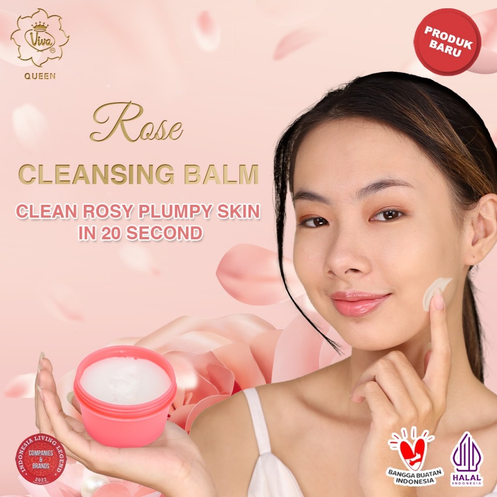 Viva Queen Rose Cleansing Balm 50gr Viva Queen Rose Cleansing Balm 50gr