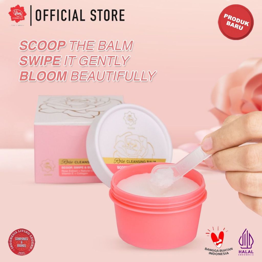 Viva Queen Rose Cleansing Balm 50gr Viva Queen Rose Cleansing Balm 50gr