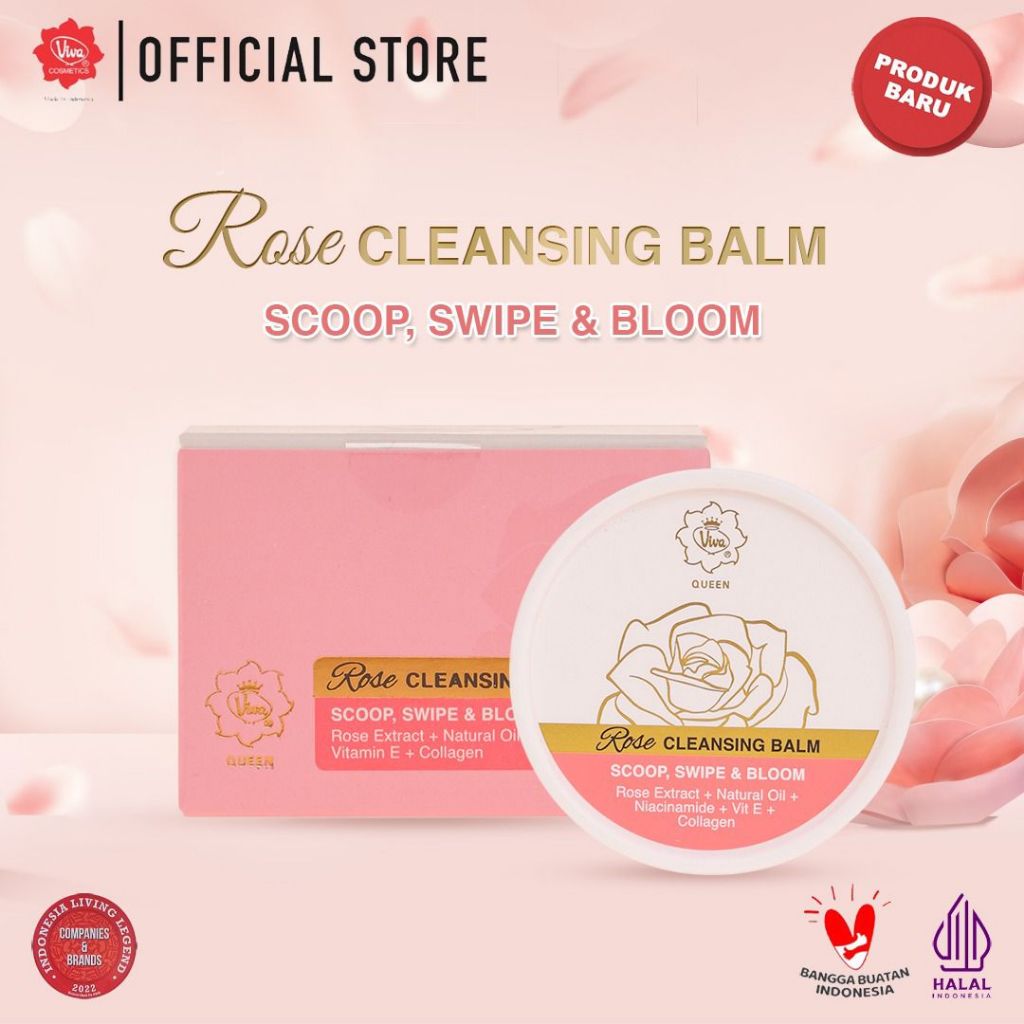 Viva Queen Rose Cleansing Balm 50gr Viva Queen Rose Cleansing Balm 50gr