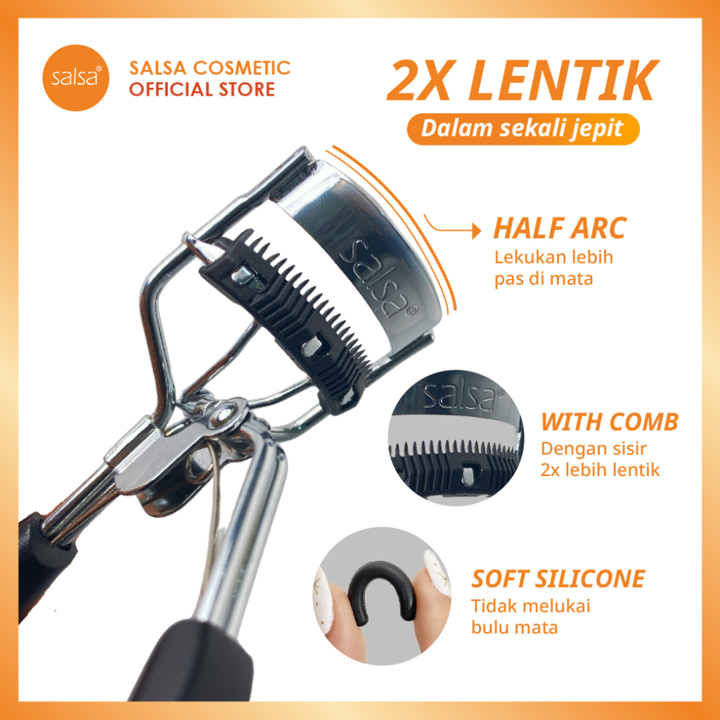 Salsa Vinylash Perfect Curl Eyelash Curler (Salsa Vinylash PRO Eyelash Curler) Salsa Vinylash Perfect Curl Eyelash Curler (Salsa Vinylash PRO Eyelash Curler)