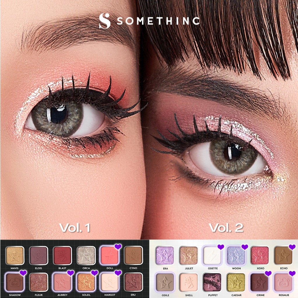 Somethinc The Marionette Eyeshadow Pallete - Vol 01 (Hijau)