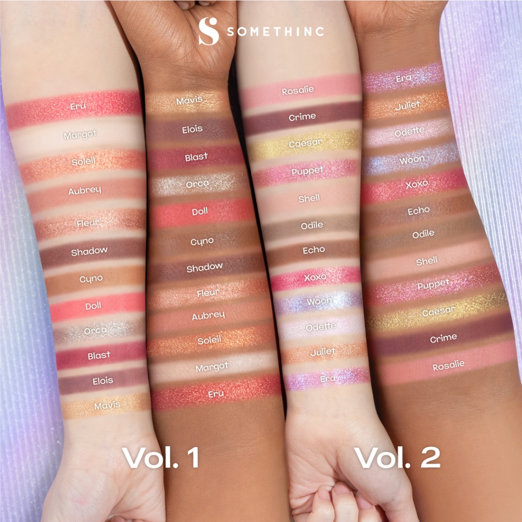Somethinc The Marionette Eyeshadow Pallete - Vol 01 (Hijau)