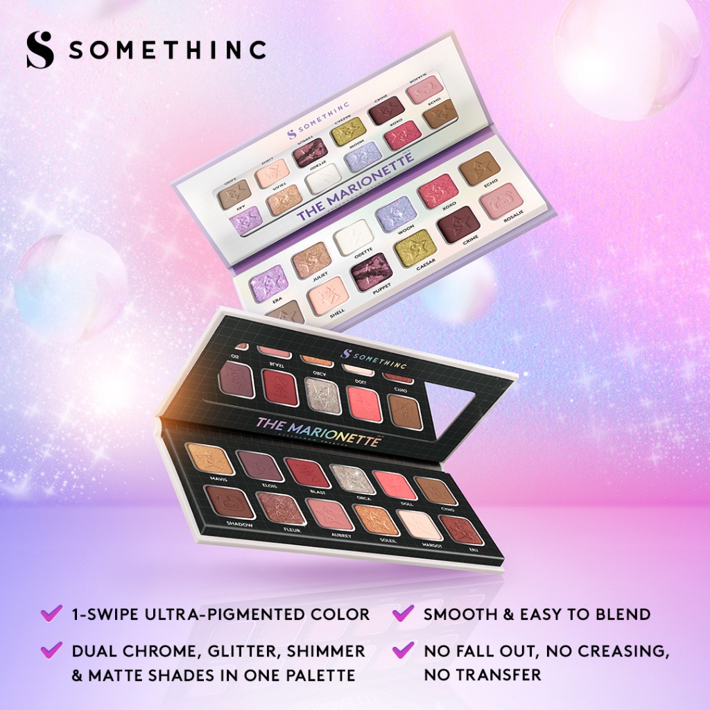 Somethinc The Marionette Eyeshadow Pallete - Vol 02 (Ungu)