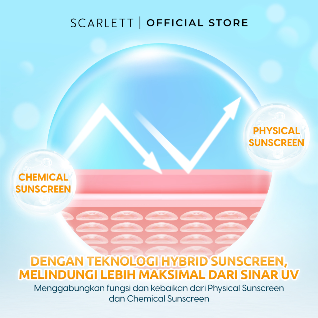 SCARLETT Ultra Light Daily Sunscreen SPF50+ PA++++ 50ml