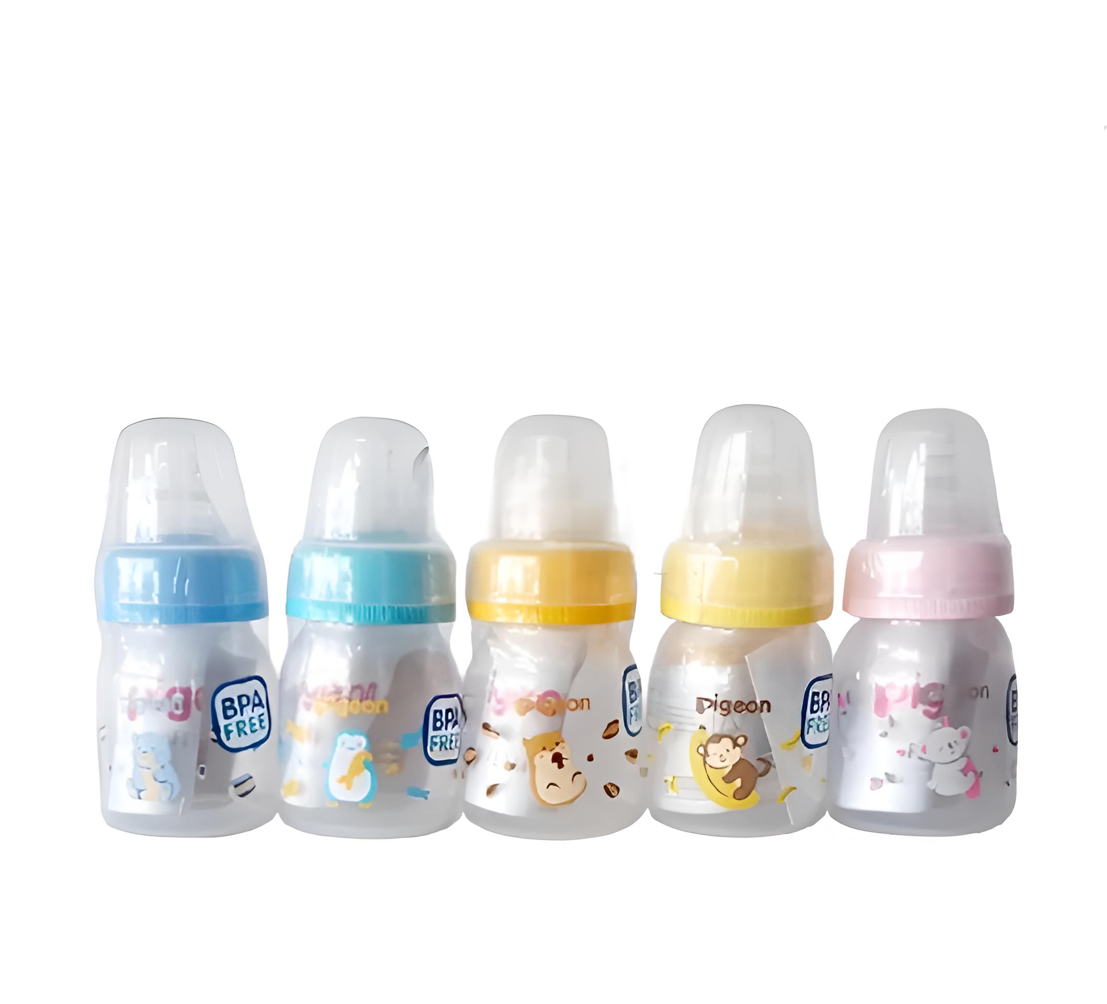 Pigeon Baby Bottle - PP RP STD MM Dot Ulir 50ml Pack Plastik (Botol Susu Bayi) Pigeon Baby Bottle - PP RP STD MM Dot Ulir 50ml Pack Plastik (Botol Susu Bayi)