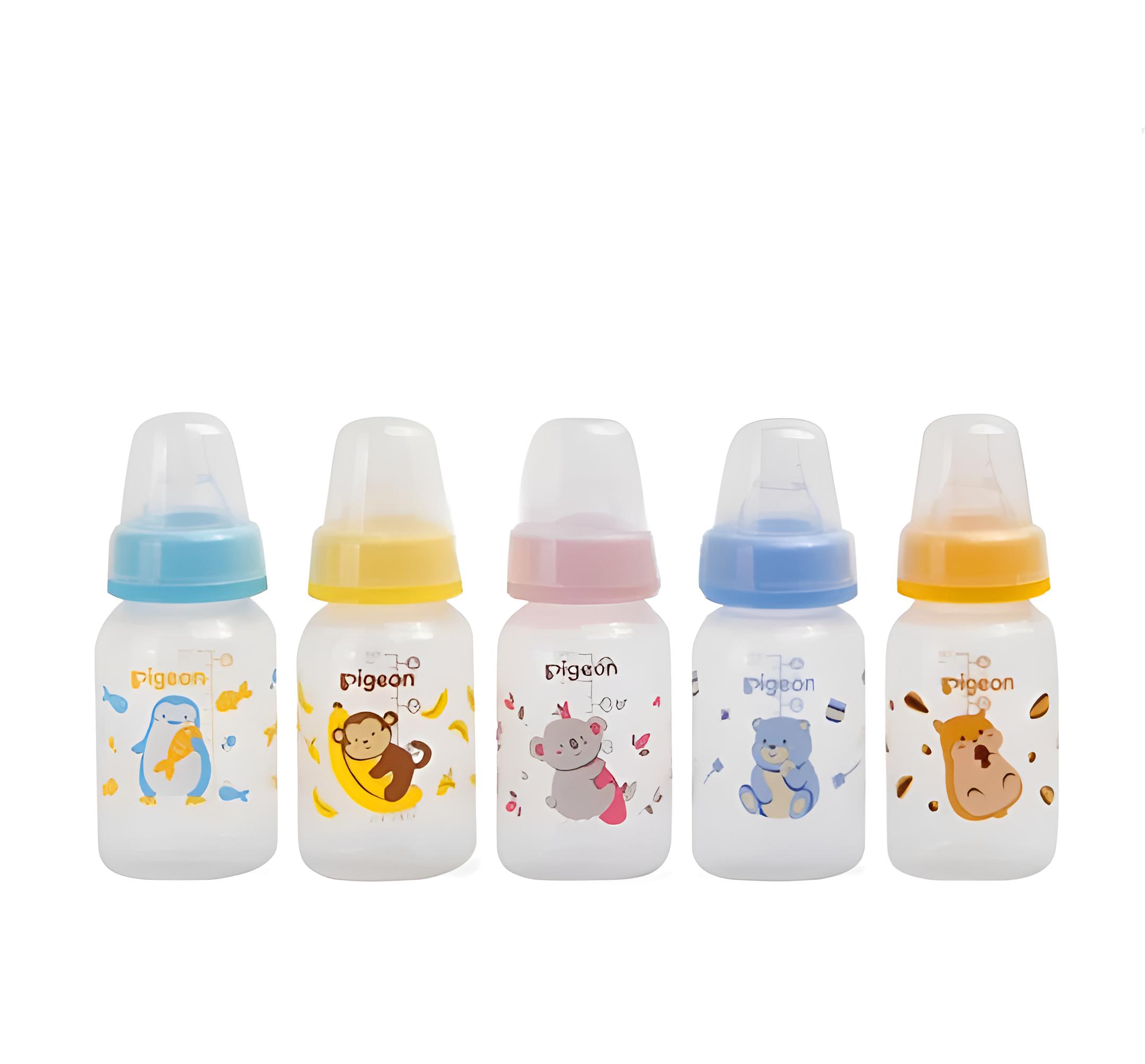 Pigeon Baby Bottle - PP RP STD MM Dot Ulir 120ml Pack Plastik (Botol Susu Bayi) Pigeon Baby Bottle - PP RP STD MM Dot Ulir 120ml Pack Plastik (Botol Susu Bayi)