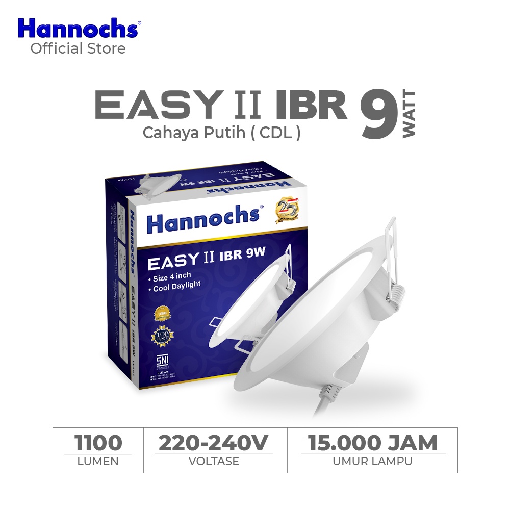 Hannochs Easy II IBR LED Panel CDL 9Watt (9W) Hannochs Easy II IBR LED Panel CDL 9Watt (9W)