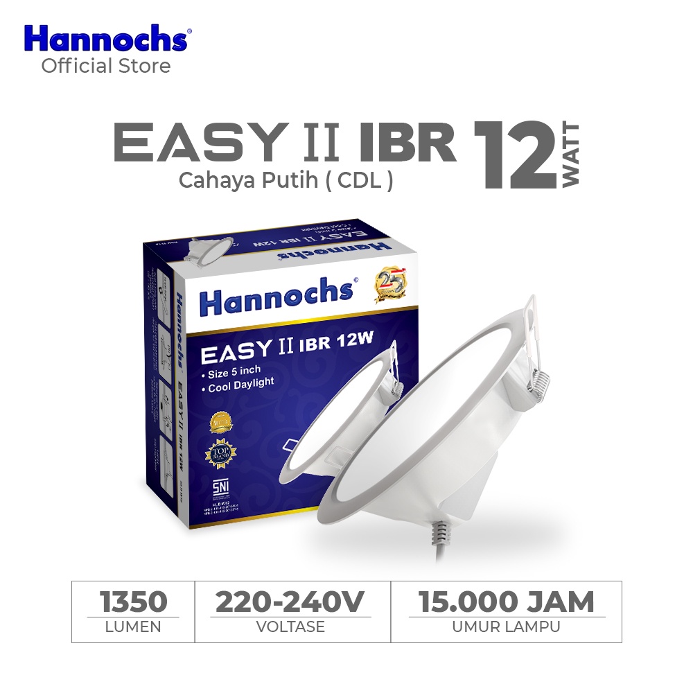 Hannochs Easy II IBR LED Panel CDL 12Watt (12W) Hannochs Easy II IBR LED Panel CDL 12Watt (12W)