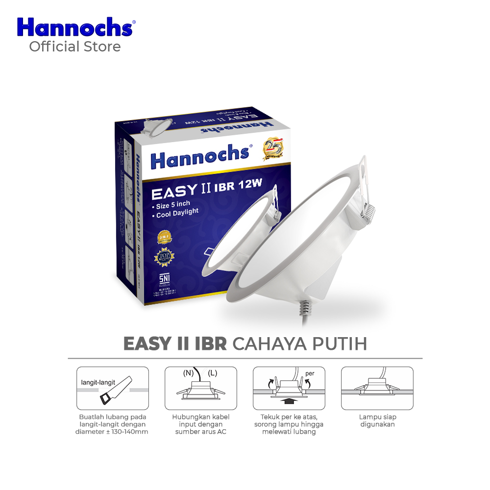 Hannochs Easy II IBR LED Panel CDL 12Watt (12W)