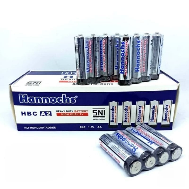 Hannochs Baterai HBC AA (Isi 4)