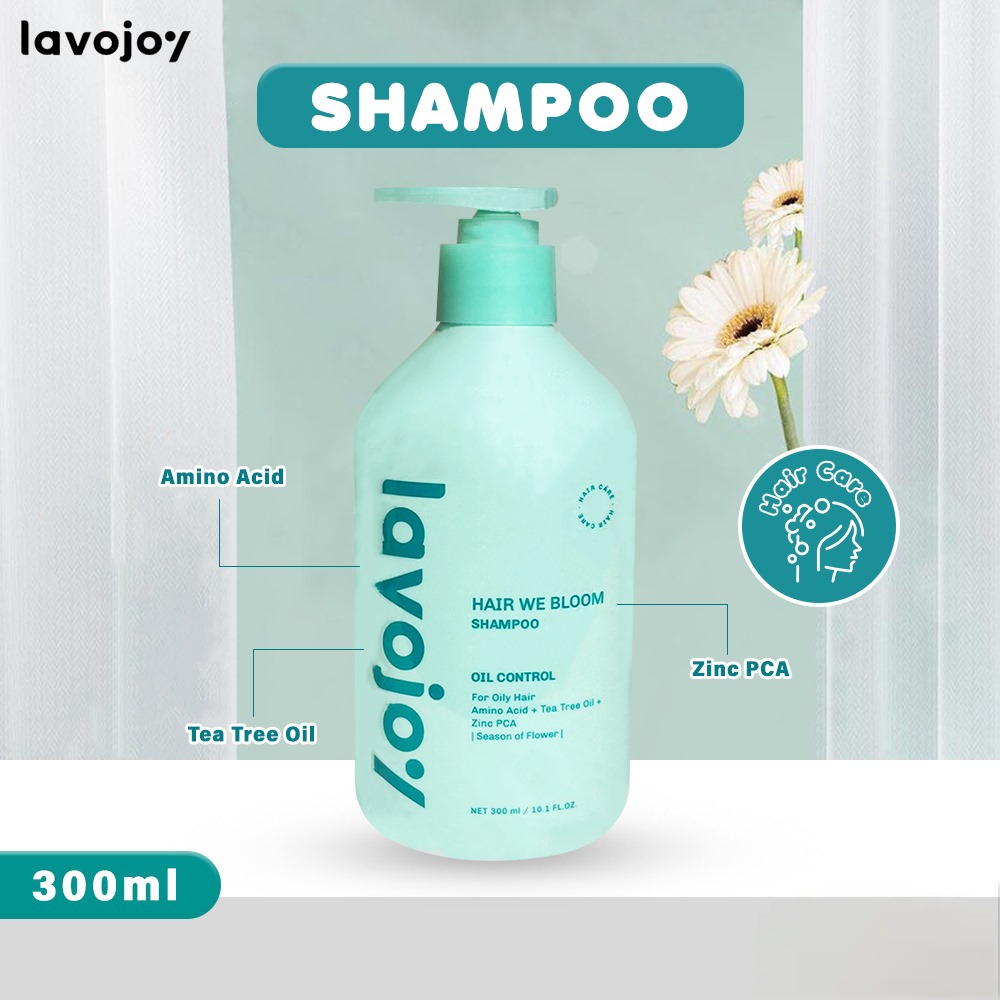 Lavojoy Hair We Bloom Shampoo 300ml - Oil Control (Season Of Flower)