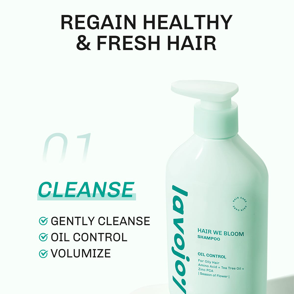 Lavojoy Hair We Bloom Conditioner 300ml - Oil Control (Season Of Flower)