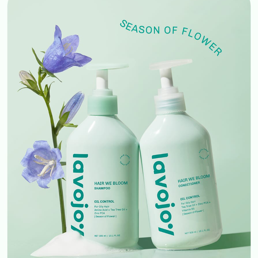 Lavojoy Hair We Bloom Conditioner 300ml - Oil Control (Season Of Flower)