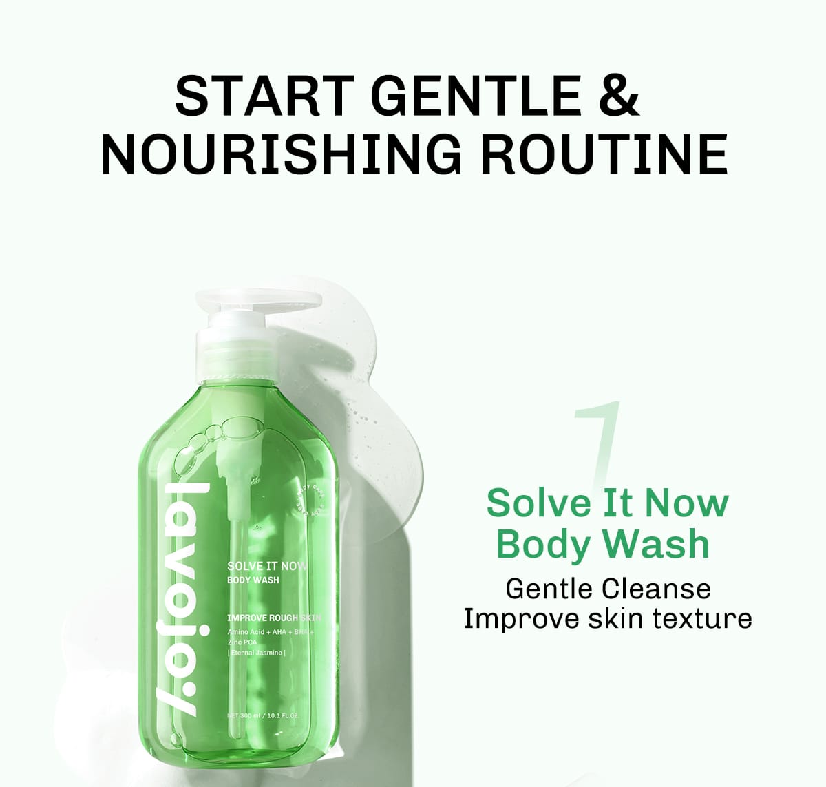 Lavojoy Solve It Now Improve Rough Skin Body Wash 300ml Lavojoy Solve It Now Improve Rough Skin Body Wash 300ml
