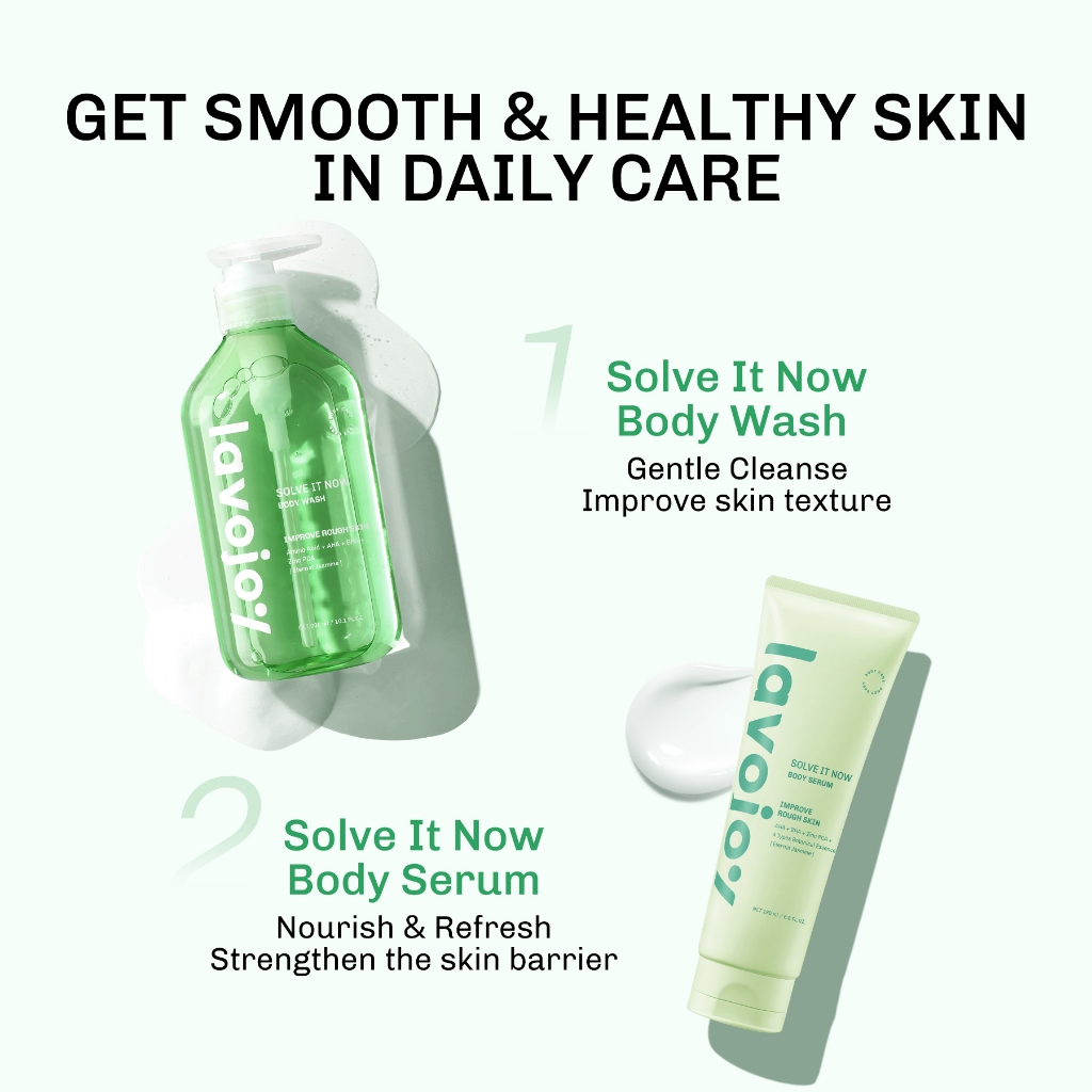Lavojoy Solve It Now Improve Rough Skin Body Wash 300ml Lavojoy Solve It Now Improve Rough Skin Body Wash 300ml