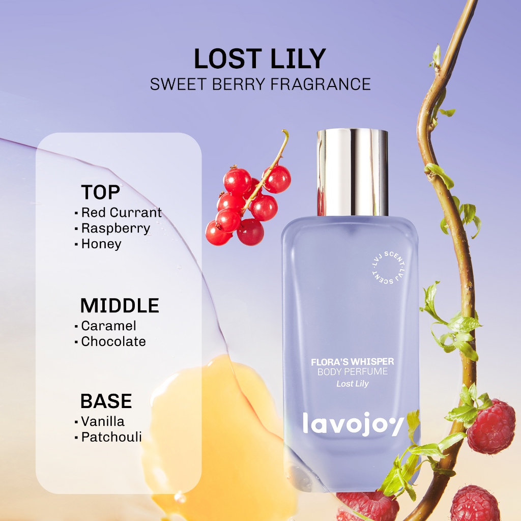 Lavojoy Flora's Whisper Body Perfume 45ml - Lost Lily *