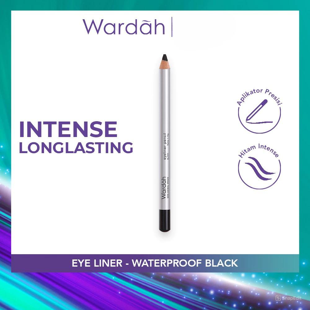 Wardah Eyeliner Pencil 1.14gr - Black